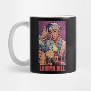 Retro lauryn hill emboss Mug